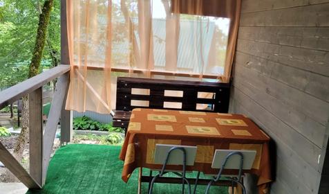 Деревянный домик