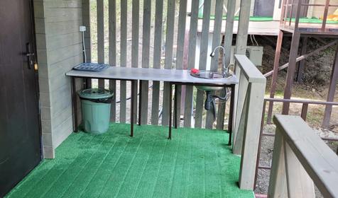 Деревянный домик