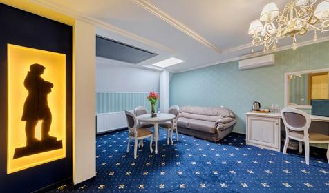 Семейный двухкомнатный трехместный