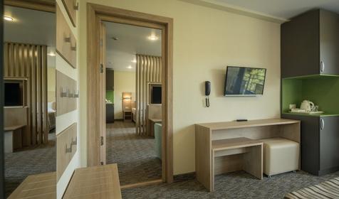 Люкс двухкомнатный двухместный (VIP корпус 2)