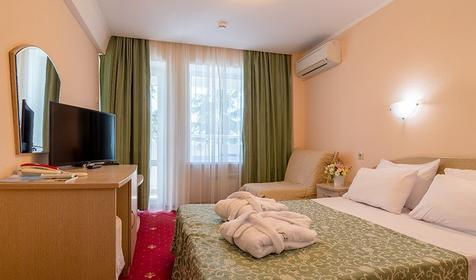 Двухместный номер 1 категории, корпус 1, курортный комплекс "Ямал", Туапсинский район, Небуг