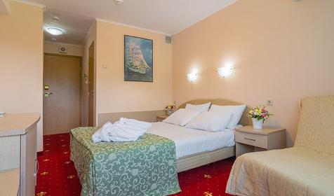 Двухместный номер 1 категории, корпус 1, курортный комплекс "Ямал", Туапсинский район, Небуг