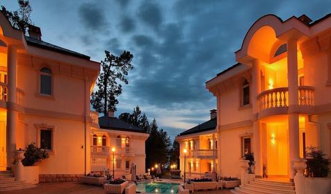 Вилла зеленая