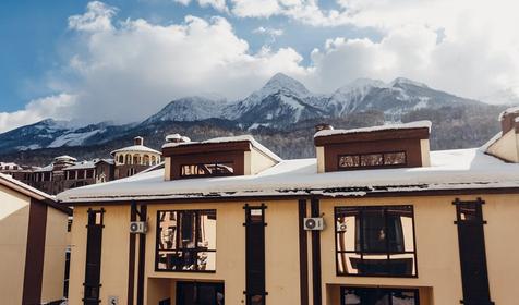 Вилла четырехместная. Гостевой комплекс Mountain Villas (Маунтин Виллас), Сочи, Адлерский район, с. Эсто-Садок