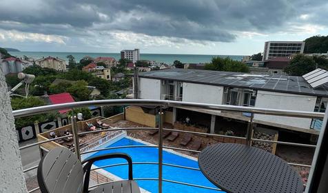 Пятиместный люкс с балконами и видом на море