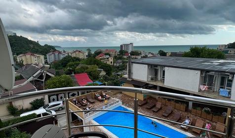 Пятиместный люкс с балконами и видом на море