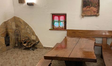 Саманные домики. Северская, Убинская