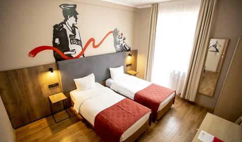 Двухместный в Стандарт 2-местный (в блоке)е. Отель AYS Design Hotel, Сочи, Эсто-Садок