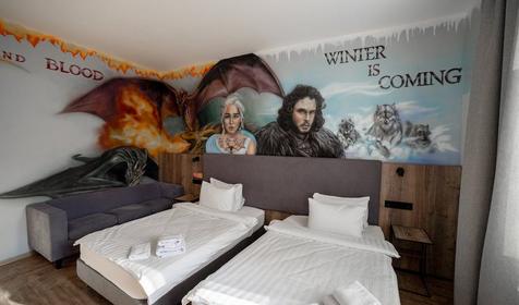 Стандарт 2-комнатный 4-местный (вид на горы)