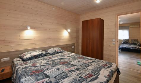 Четырехместный домик с кухней