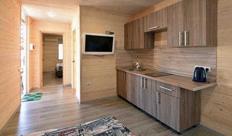 Четырехместный домик с кухней