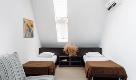 Семейный четырехместный двухкомнатный