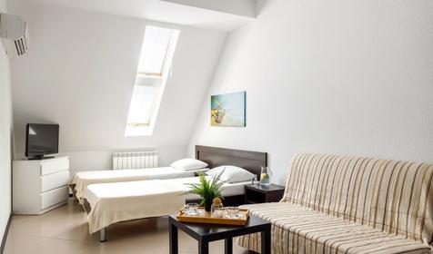 Семейный четырехместный двухкомнатный