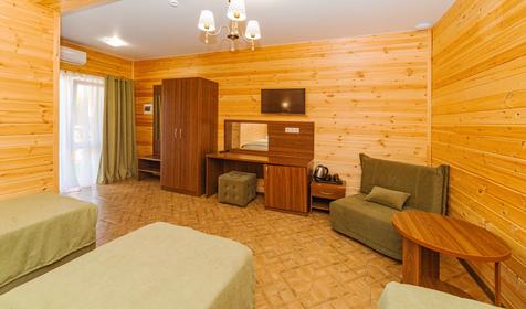 Комфорт трехместный с террасой