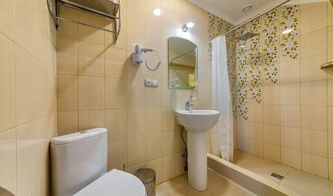 Делюкс двухместный с балконом. Отель Людмила. Геленджик