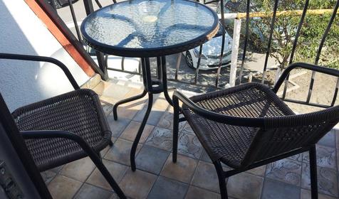 Стандарт с балконом. Отель Людмила. Геленджик