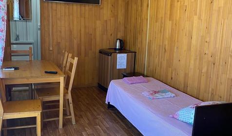 Трехместный домик с видом на море (отдельностоящий)