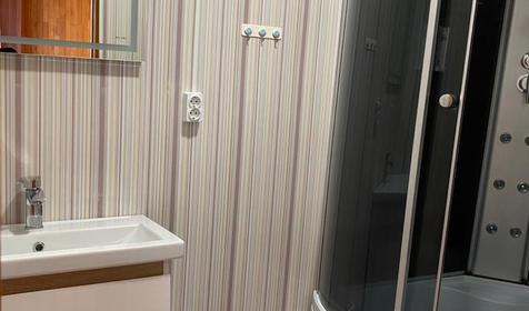 Трехместный домик с видом на море (отдельностоящий)