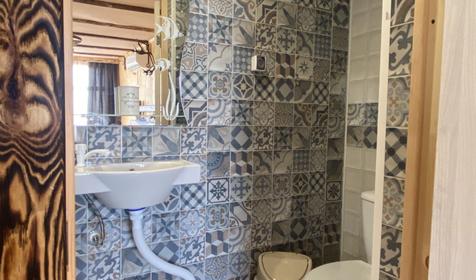 Двухместный улучшенный домик с видом на море (отдельностоящий)