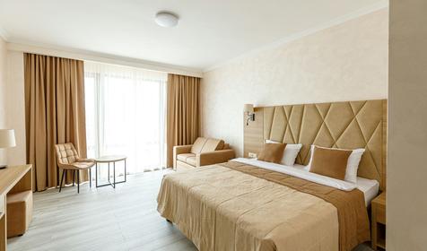 Двухместный с дополнительным местом и видом на море (категория 5*)