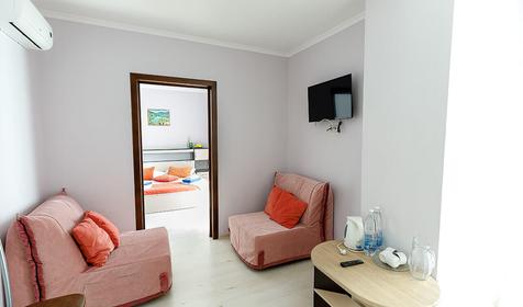 Двухкомнатный двухместный с дополнительными местами (категория 3*)