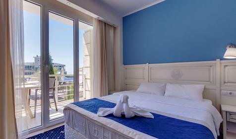 Двухместный с балконом (вид на море)