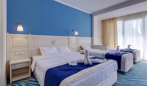 Четырехместный с балконом (вид во двор) 1 этаж