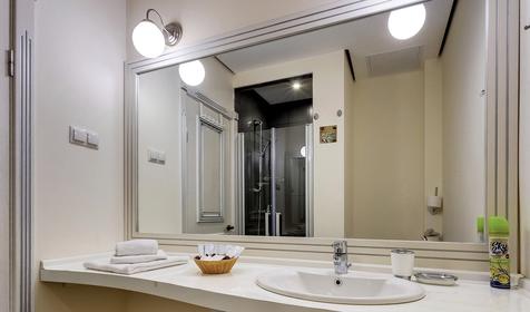 Семейный двухкомнатный с изолированными комнатами, маленький балкон, теневая сторона, №518