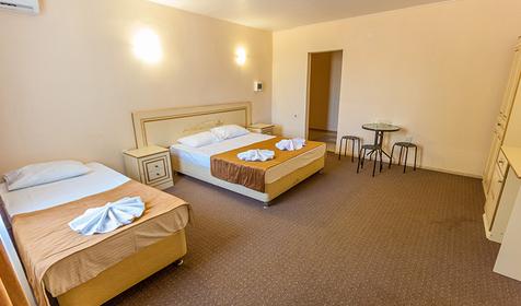 Четырехместный двухкомнатный