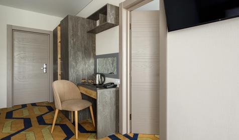 Семейный двухкомнатный четырехместный