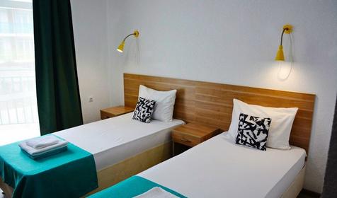 Семейный четырехместный. Отель Green Park (Грин Парк). Анапа