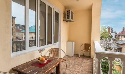 Полукомфорт двухместный с общим балконом