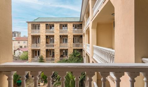 Полукомфорт двухместный с общим балконом