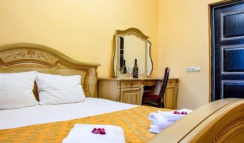 Семейный четырехместный двухкомнатный с балконом