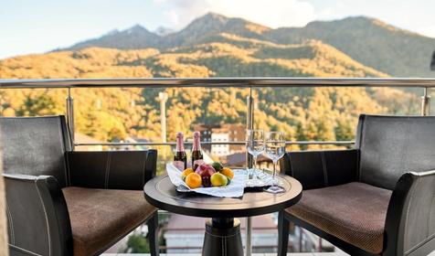 Комфорт двухместный (панорамный вид на горы)