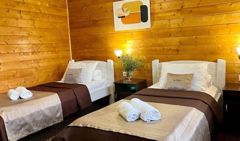 Двухместный Стандарт с односпальными кроватями