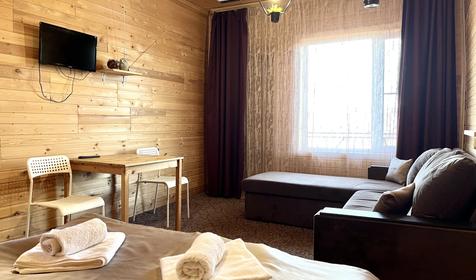 Однокомнатные апартаменты. Гостевой дом Сова