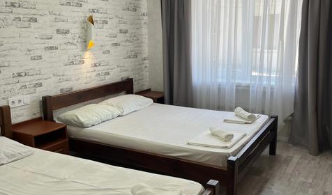 Четырехместный стандарт с 4 односпальными кроватями