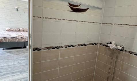 Трехместный домик с видом на море (отдельностоящий)