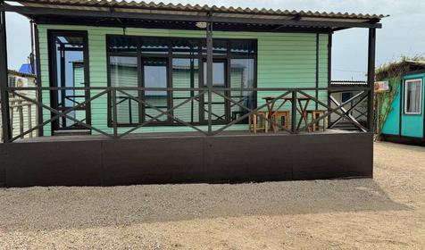 Трехместный домик с видом на море (отдельностоящий)