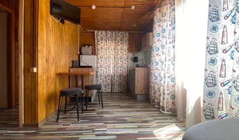 Четырехместный двухкомнатный с кухней