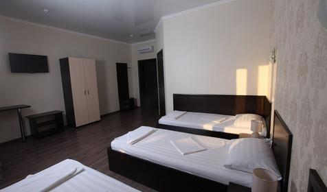 Стандарт плюс трехместный (вид на море) с односпальными кроватями