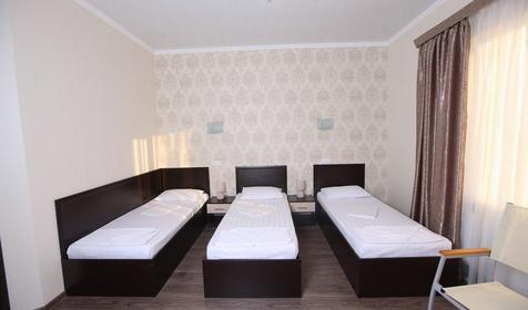 Стандарт плюс трехместный (вид на море) с односпальными кроватями