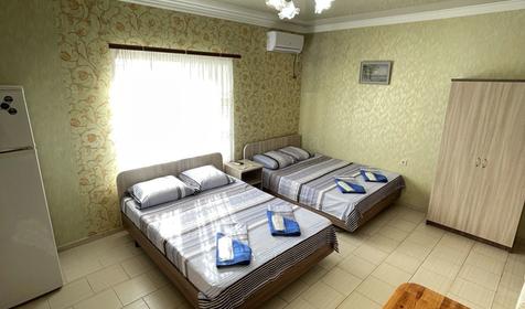 Студия четырехместная с собственной кухней