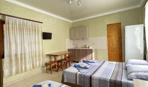 Студия четырехместная с собственной кухней