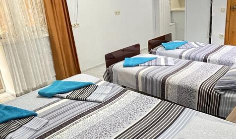 Студия четырехместная с собственной кухней