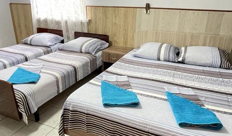 Студия четырехместная с собственной кухней