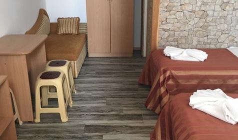 Стандарт 3-местный с общим балконом, Корпус 1 (№202, №205)