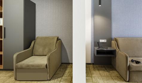 Люкс двухместный (коттеджи)