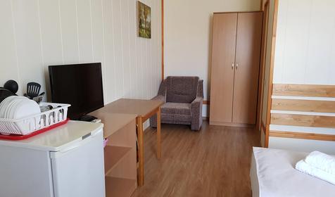 Стандарт 2хместный с общим балконом с видом во двор (№301, №309)